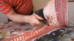 Как Я разделываю огромного карпа. Разделка карпа от А до Я!