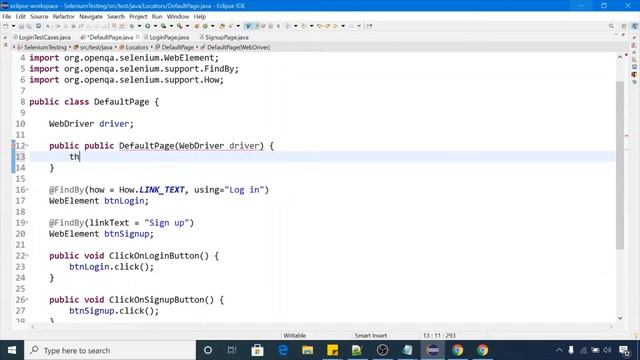 #20 How to design and Implement Page Factory complete model in selenium: Selenium Webdriver Tutoria смотреть онлайн