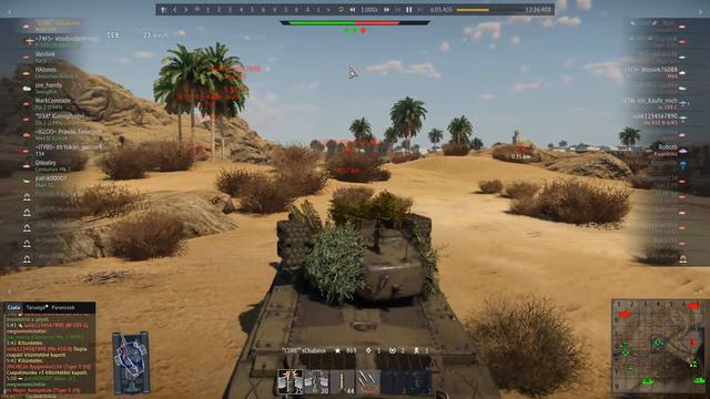 War Thunder - M26 T99 - My first official M8 Rocket kill смотреть онлайн