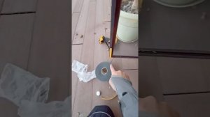 процесс монтажа дверной москитной сетки на балконной двери подробно на магнитах#москитнаясетка