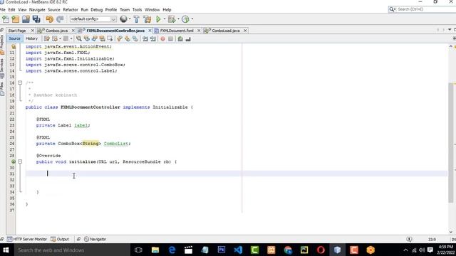 JavaFx Scene builder ComboBox Loading смотреть онлайн