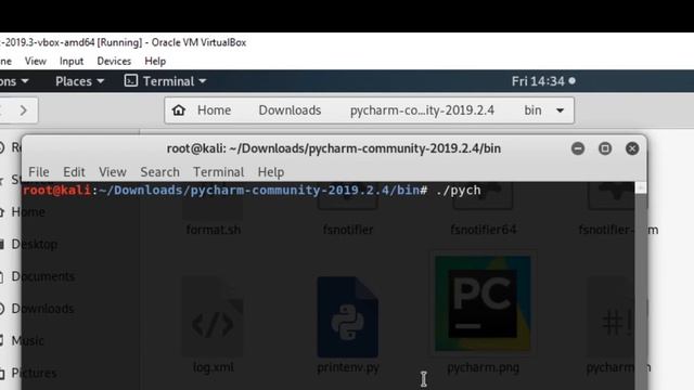 How to Download , Install, And Run Pycharm[Python IDE] on Kali Linux[Virtual Box] смотреть онлайн