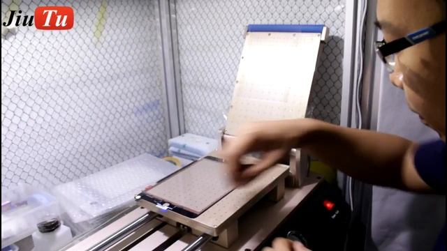 Large Film Laminating Machine For iPad Air 2 iPad Mini 4 Touch Digitizer +Glass OCA Film Lamination смотреть онлайн