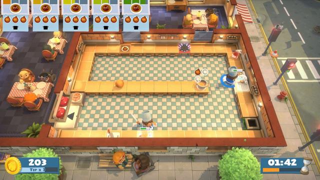 Overcooked! All You Can Eat (PS5) Gameplay 4K 60FPS HDR смотреть онлайн