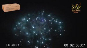 Супер салют 6 минут LDC601 0,8 ,1 ,1,2  х 300 зарядов