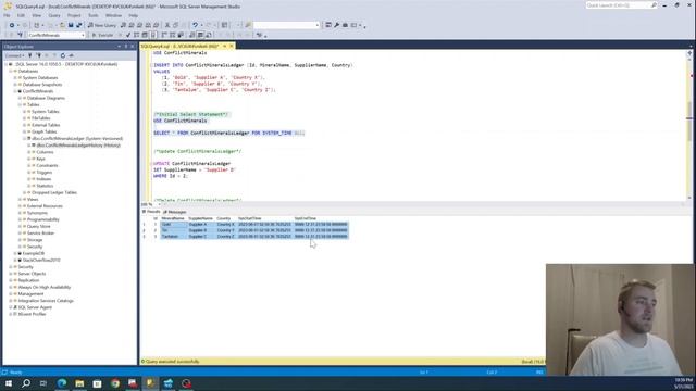 How to Set Up a SQL Server Ledger Table смотреть онлайн