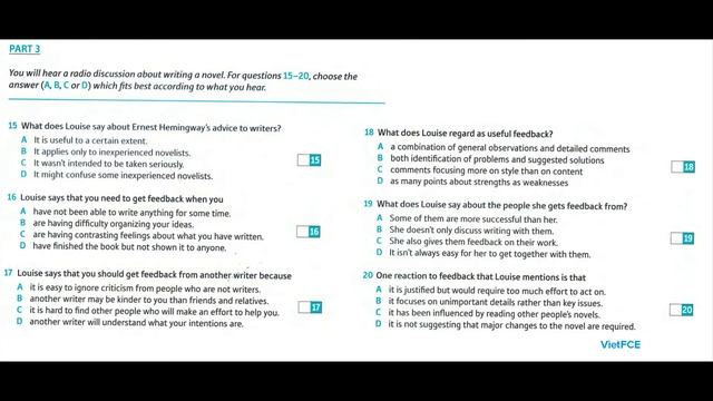 C1 Advanced (CAE) Listening Test 2 with answers смотреть онлайн