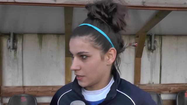 Kristina Sundov nach das spiel MSV Duisburg-Bayer Leverkusen auf 16 02 2014 смотреть онлайн