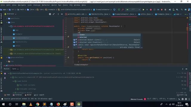 Android studio tutorial parser json, Fast Android Networking Library, ListView, Picasso Part 1 смотреть онлайн