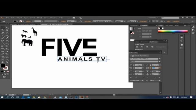 Professional Logo Design 01 - Adobe Illustrator cc 2014 । প্রফেশনাল লোগো ডিজাইন ০১ смотреть онлайн
