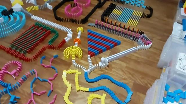 Which one do you like best? (8,900 dominoes!) смотреть онлайн