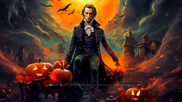 Chopin | Relaxing Halloween Playlist | Classical Piano For Stress Relief | Calm Your Mind смотреть онлайн
