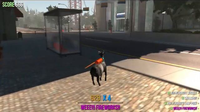 becoming a goat is way to fun (goat simulator) смотреть онлайн