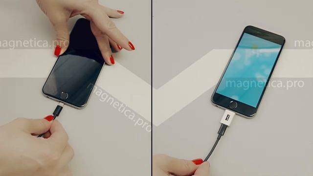 OneTwoCharge - магнитная зарядка для Iphone