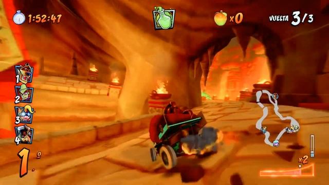 Crash Team Racing Nitro Fueled. A good start is the key! Tiny Tiger Gameplay. смотреть онлайн