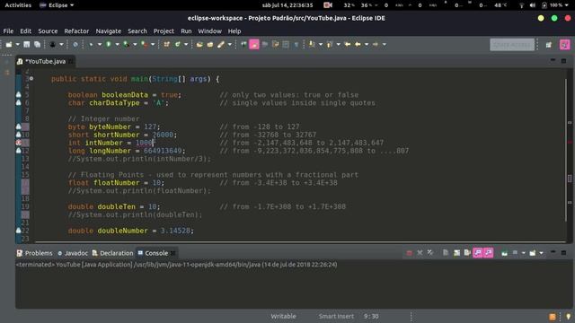 02 - Primitive Data Types in Java смотреть онлайн