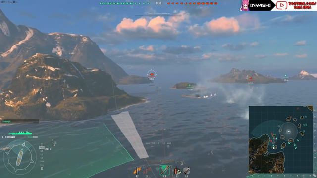 World of Warships. Качаем Японцев #2 смотреть онлайн