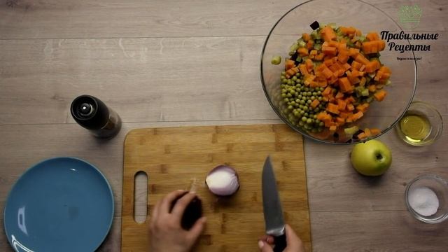 Рецепт полезного и вкусного салат "ВИНЕГРЕТ". Низкокалорийный салат. смотреть онлайн