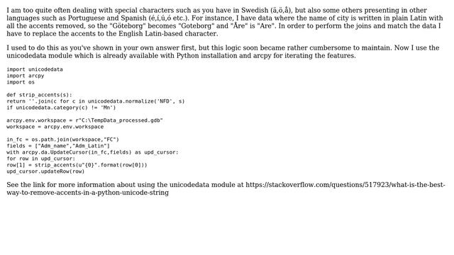 GIS: Replacing non-English characters in attribute tables using ArcPy and Python? (3 Solutions!!) смотреть онлайн