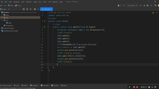 Array List in Java | Quick Tutorial | All Methods & Functions #arraylist смотреть онлайн