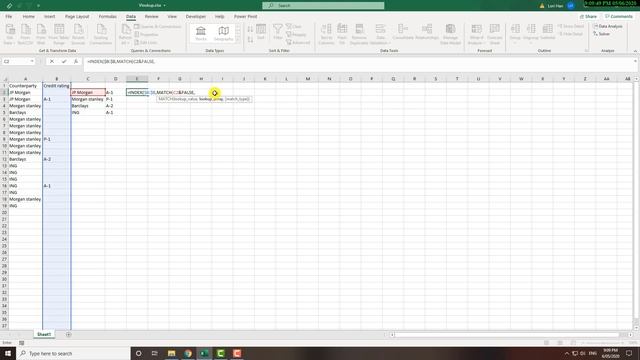 Excel tips 4 - Using Index Match to find values in non blank cells. смотреть онлайн