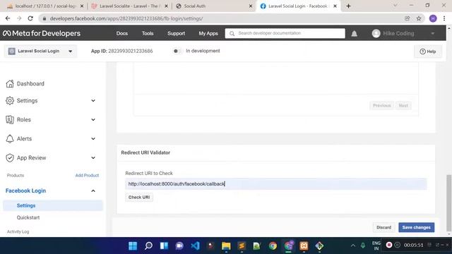 Facebook login with LARAVEL SOCIALITE смотреть онлайн