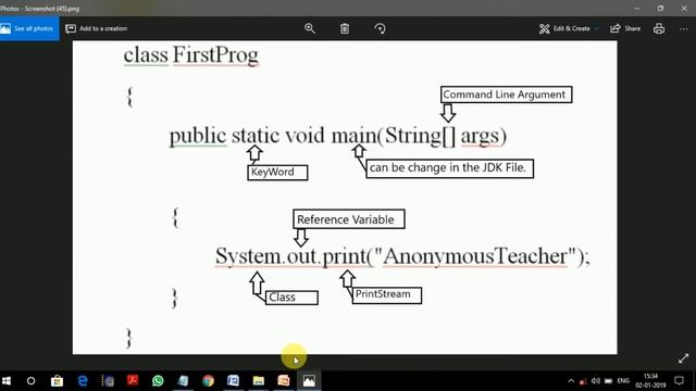 Anonymous Teacher JAVA Tutorial LEC-1 смотреть онлайн