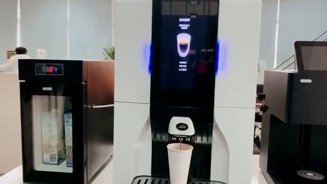 JAVA Unmanned Desktop Coffee Machine Delissimo смотреть онлайн