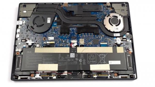 ?️ ASUS Zenbook Pro 14 Duo OLED (UX8402) - disassembly and upgrade options