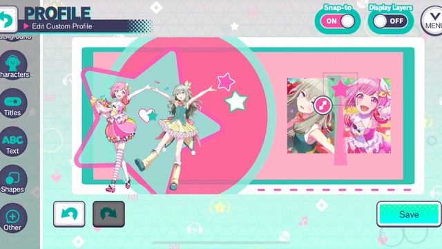 a nene and emu custom profile - project sekai смотреть онлайн