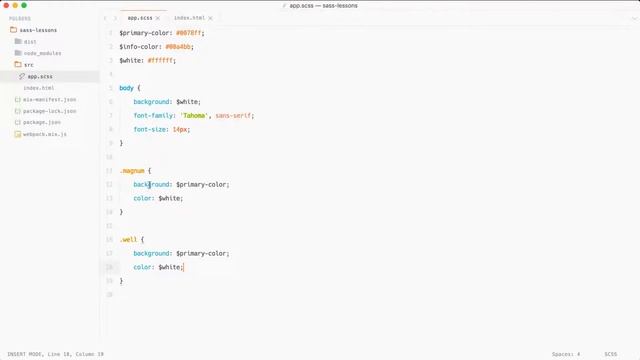 2 Variable di dalam SASS смотреть онлайн