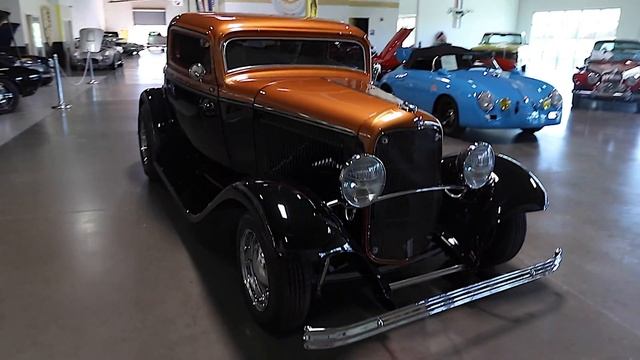 1932 Ford Roadster 3 Window 2 Door Coupe смотреть онлайн