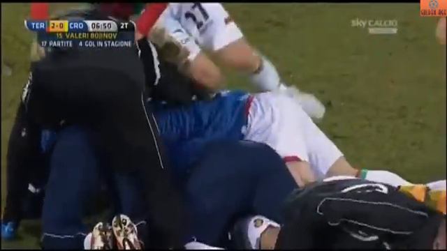 Ternana - Crotone [2 - 1] 17.01.2015 смотреть онлайн