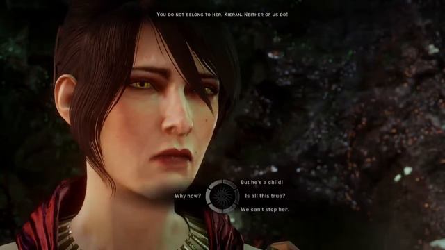 Dragon Age Inquisition Morrigan and Flemeth family reunion смотреть онлайн