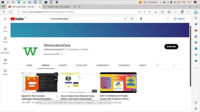 Youtube Video Downloader | Using python & flask project смотреть онлайн
