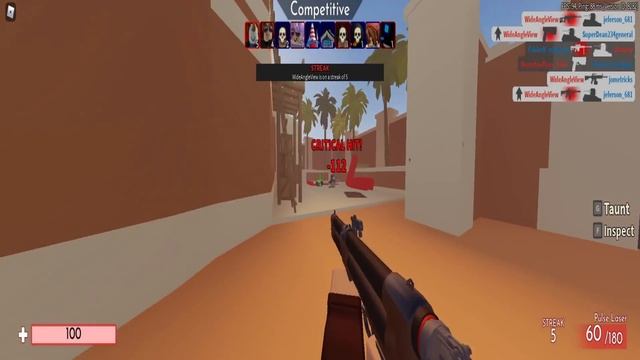 I Used 360 FOV In ROBLOX Arsenal... смотреть онлайн