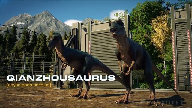Jurassic World Evolution 2 | Цяньчжоузавр \ Qianzhousaurus | Полевой гид по видам смотреть онлайн
