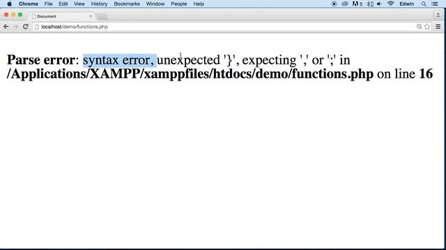 021 Defining functions PHP Full Course 2021 смотреть онлайн