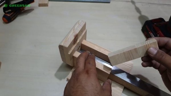 Wooden Vise Making DIY +PDF