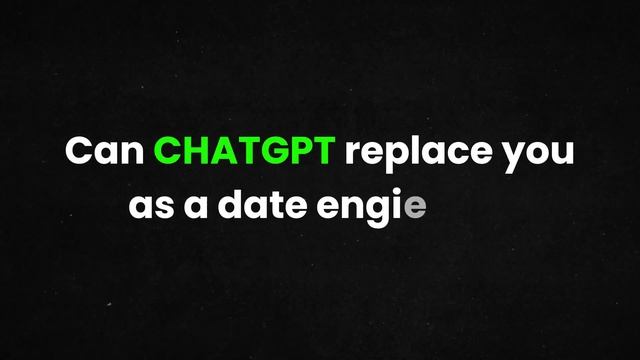 The Rise of AI: Will AI (ChatGpt) replace you as a Data Engineer? смотреть онлайн