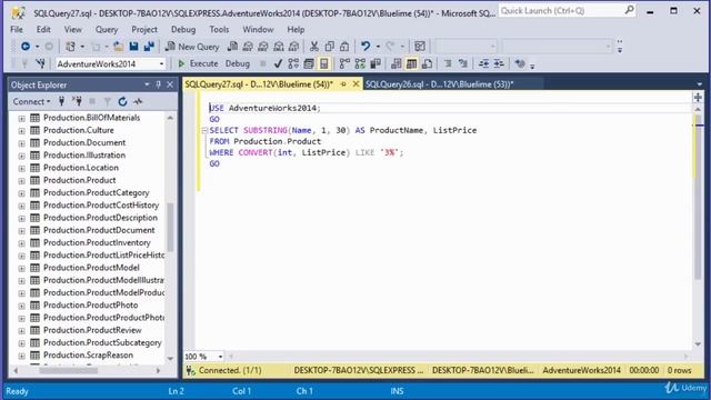 006 Using Transact SQL Comments смотреть онлайн