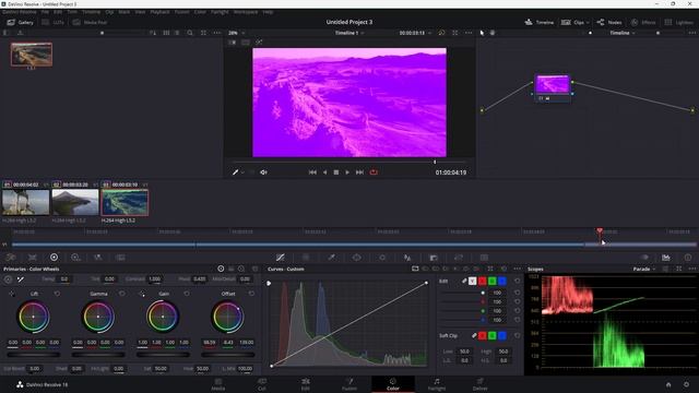 Davinci Resolve Tutorial - Lesson 78 - Timeline Node смотреть онлайн