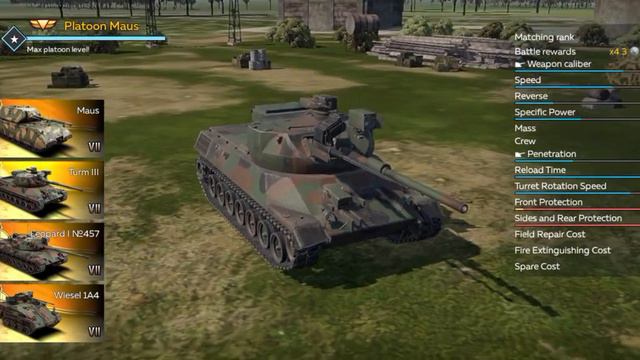 I Just got maus tank in war thunder mobile! смотреть онлайн
