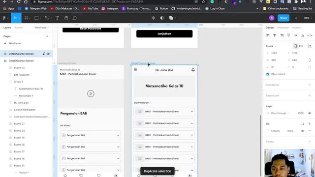 Tutorial Membuat Low Fidelity Design Menggunakan Figma смотреть онлайн