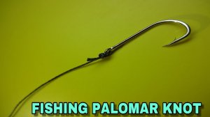 Лучший рыболовный узел palomar knot. Как привязать крючок к леске.mp4
