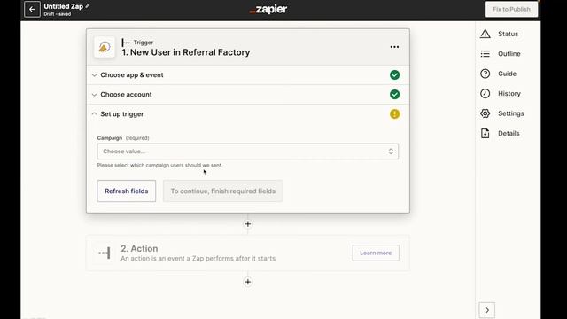 How To Send New Referred Users Data From Referral Factory To Klaviyo (Using Zapier) смотреть онлайн