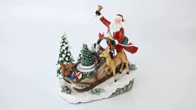 Композиция музыкальная "Дед Мороз в санях" арт. MB-54007 смотреть онлайн