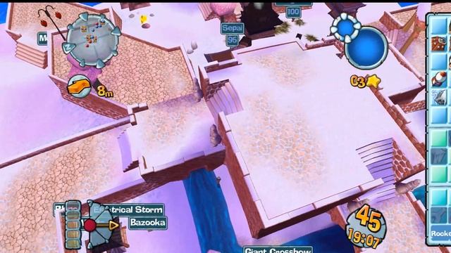 Worms Forts: Under Siege - Deathmatch Challenge 4 смотреть онлайн