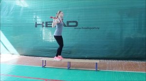 Прыжок в длину с разбега способом "прогнувшись".10-11 класс